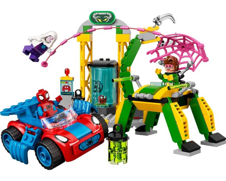 Spider-Man at Doc Ock's Lab