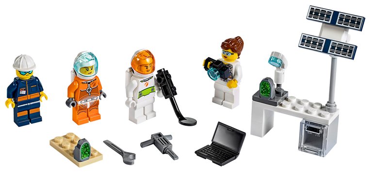 Mars Exploration Minifigure Pack