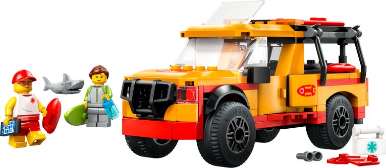 Lifeguard Beach Rescue Truck