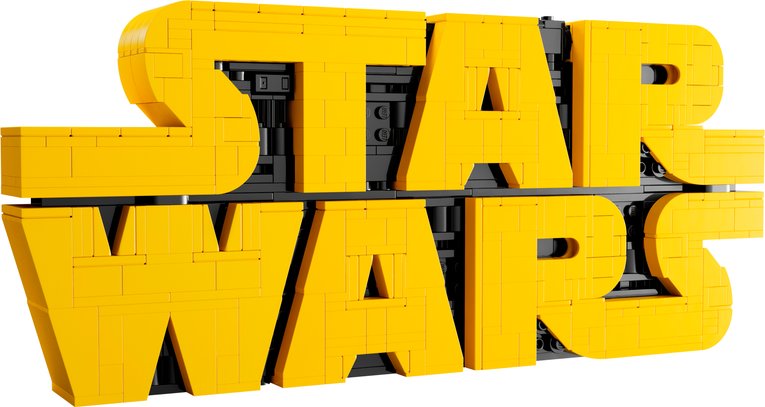 Brick-Built Star Wars Logo